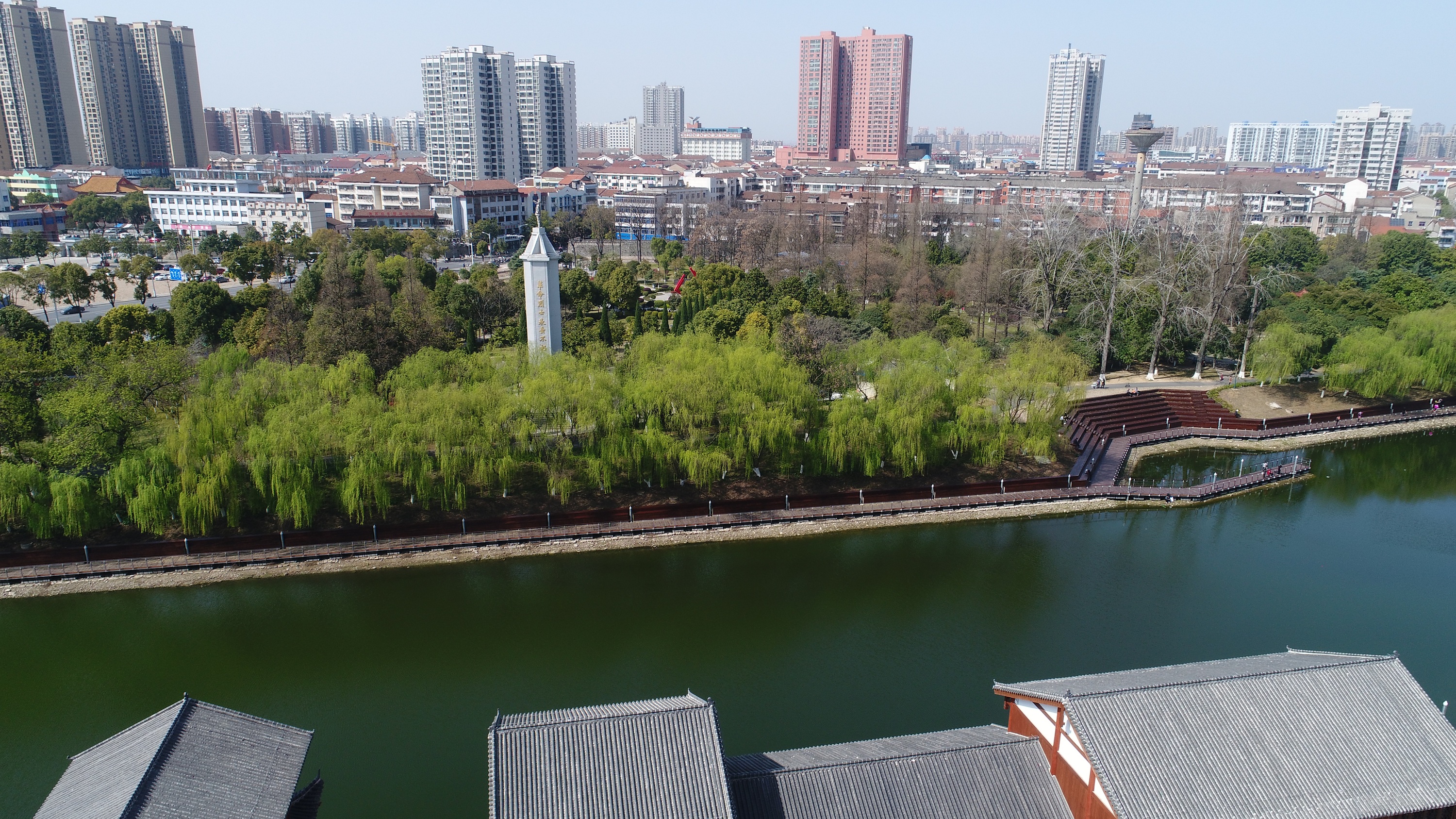 兰江公园水岸现状